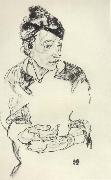 Egon Schiele Portrait of the Artist-s mother Germany oil painting artist